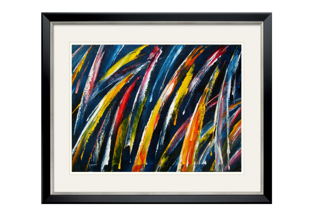 Artist: Andrei Mudrea (n. 1954) - „Clipe de Lumină”, 2008. Ulei pe pânză, tehnică mixtă, 60 x 80 (cm). Locație: Andrei Mudrea Residence / Artist: Andrei Mudrea (b. 1954) - "Twinkles of Light". Year: 2008. Type: oil on canvas, mixed technique. Dimensions: 60 cm x 80 cm. Location: Andrei Mudrea Residence